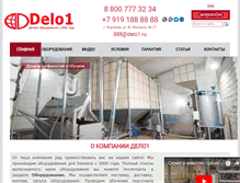 Tablet Screenshot of delo1.ru